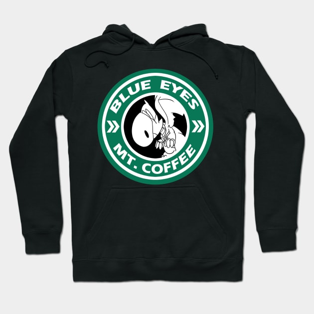 Blue Eyes Mt Coffee Hoodie by kelsmister